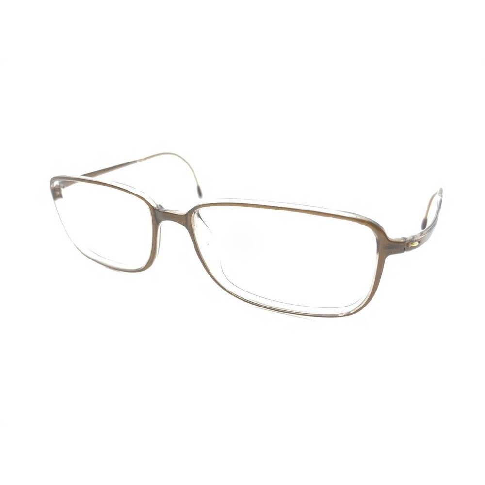 Silhouette Spx Translucent Brown Rectangle Eyegla… - image 8